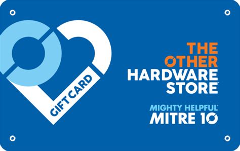 Buy Mitre 10 Physical Gift Card .
